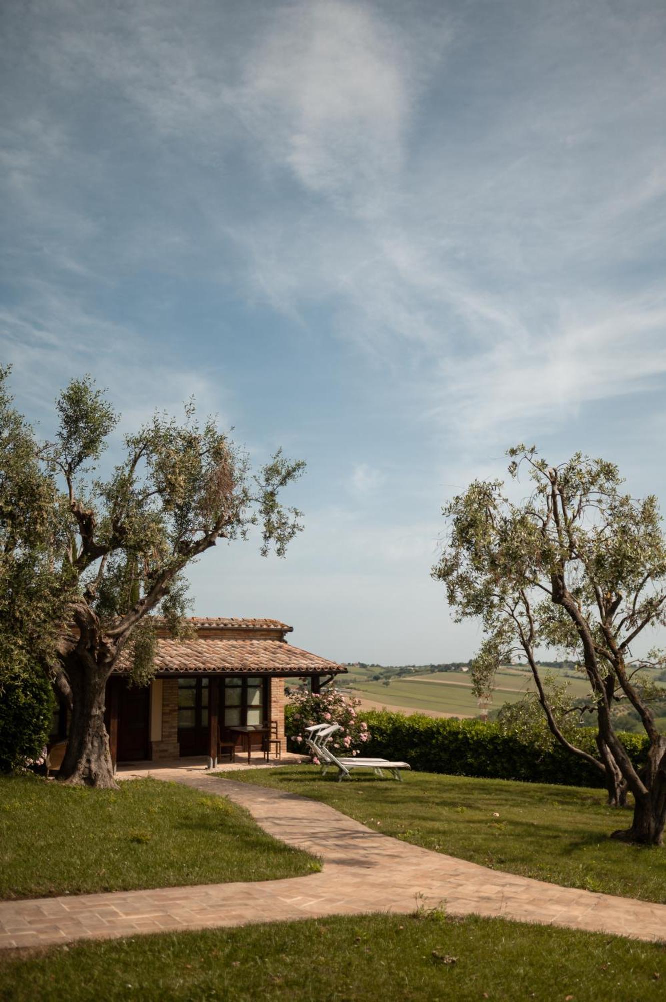 Apartamento Poggio Antico Monte San Vito Exterior foto